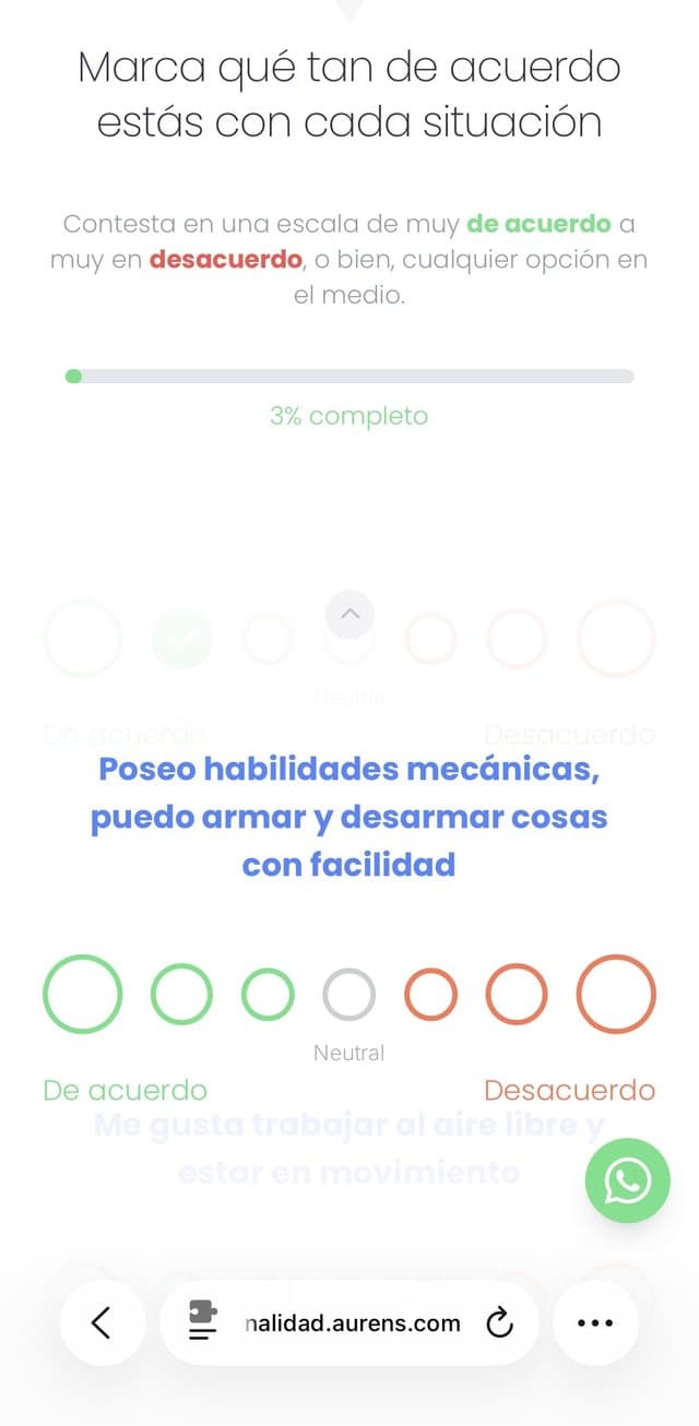 Una pregunta del test